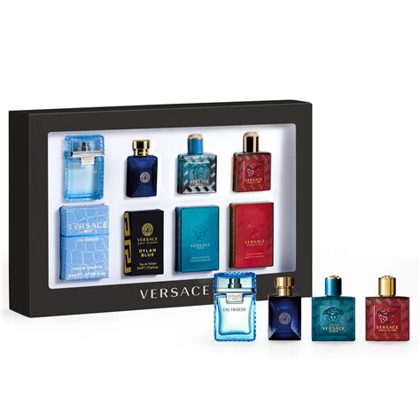 versace cologne mini set|versace men's mini gift set.